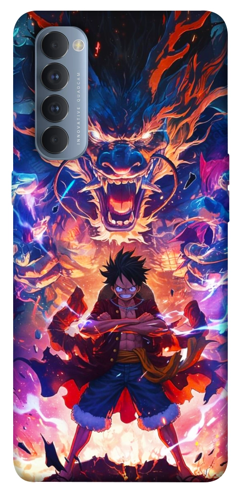 Чохол One piece luffy для Oppo Reno 4 Pro
