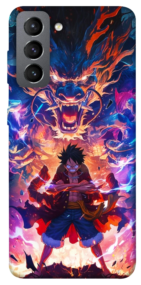 Чехол One piece luffy для Galaxy S21 FE
