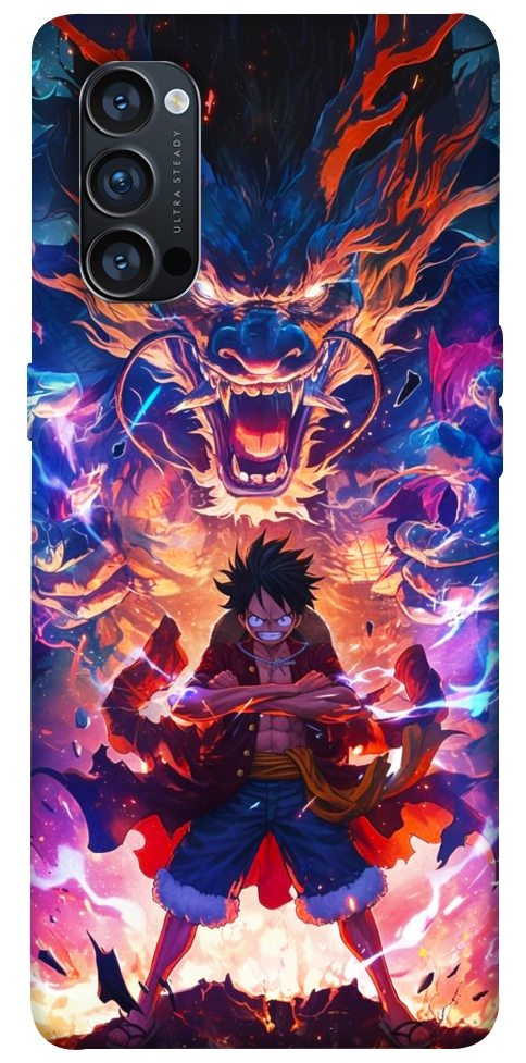 Чехол One piece luffy для Oppo Reno 4 Pro 5G
