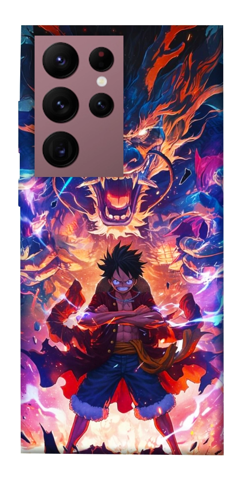 Чехол One piece luffy для Galaxy S22 Ultra