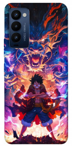 Чохол One piece luffy для Tecno Camon 18 P