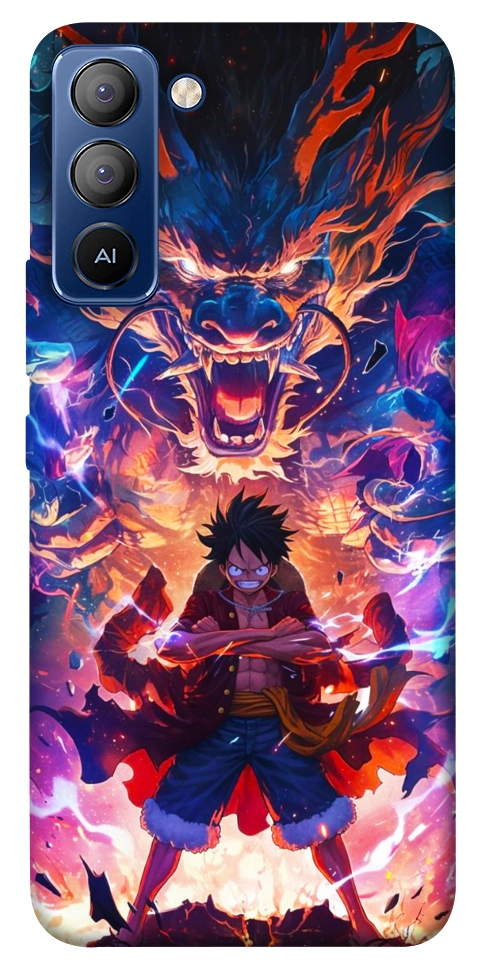 Чехол One piece luffy для TECNO Pop 5 Pro