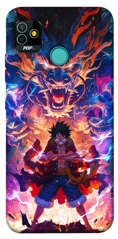 Чохол One piece luffy для TECNO Pop 5