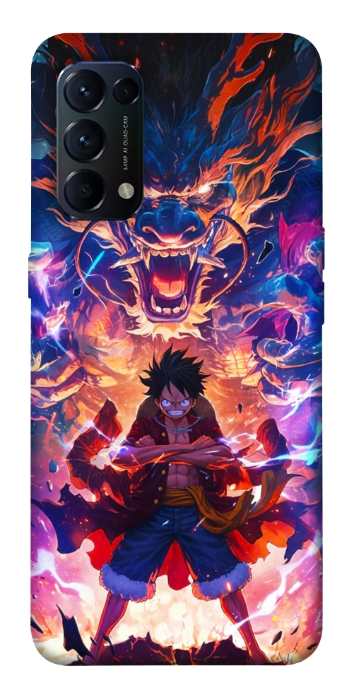 Чохол One piece luffy для Oppo Reno 5 4G