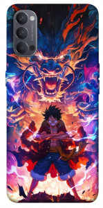 Чохол One piece luffy для Oppo Reno 4