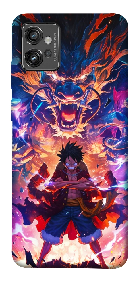 Чехол One piece luffy для Motorola Moto G32