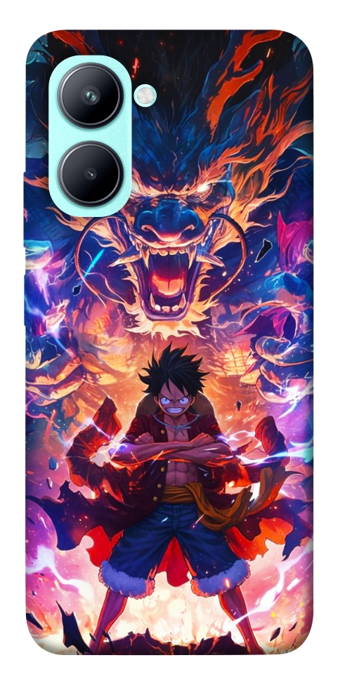 Чехол One piece luffy для Realme C33