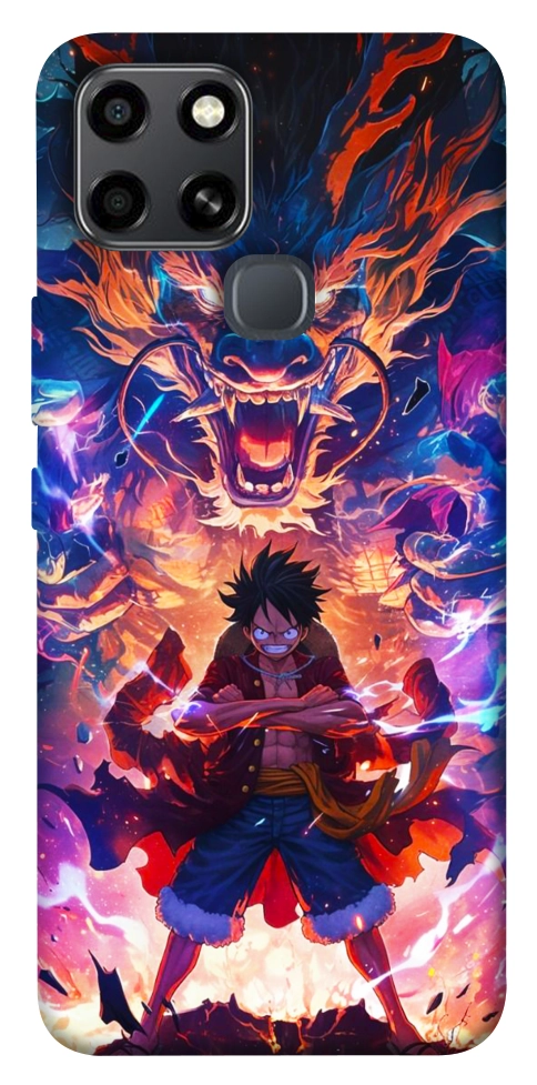 Чохол One piece luffy для Infinix Smart 6