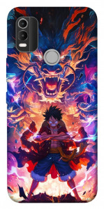 Чехол One piece luffy для Nokia C21 Plus