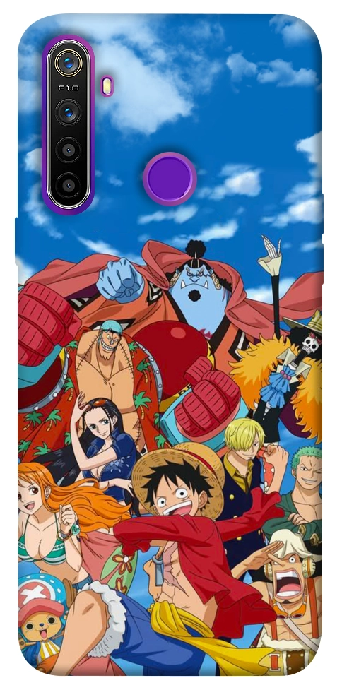 Чехол One piece together для Realme 5