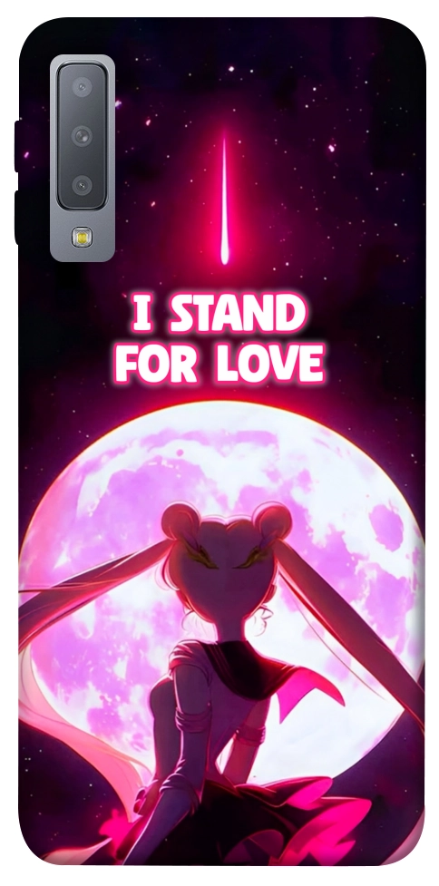 Чехол Sailor moon для Galaxy A7 (2018)
