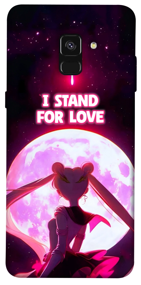 Чехол Sailor moon для Galaxy A8 (2018)