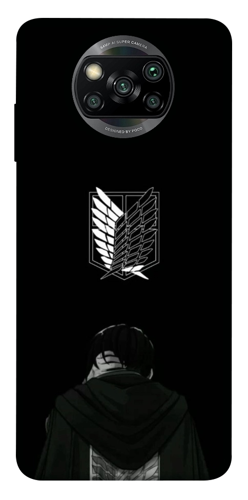 Чехол Scouting legion levi для Xiaomi Poco X3 NFC