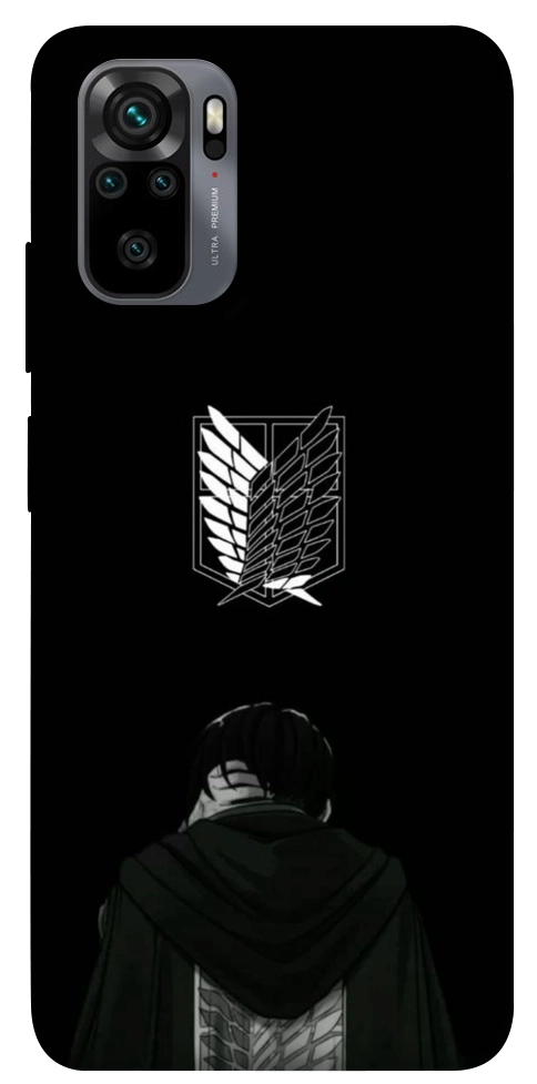 Чехол Scouting legion levi для Xiaomi Redmi Note 10