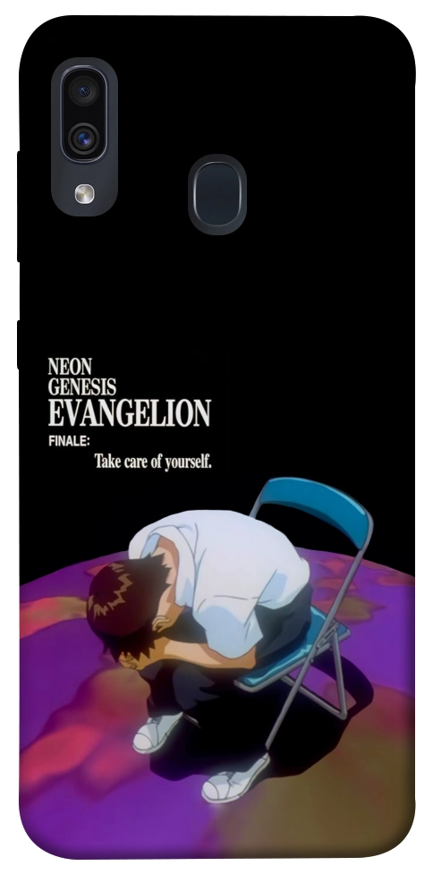 Чехол Shinji sitting in the dark для Galaxy A30 (2019)