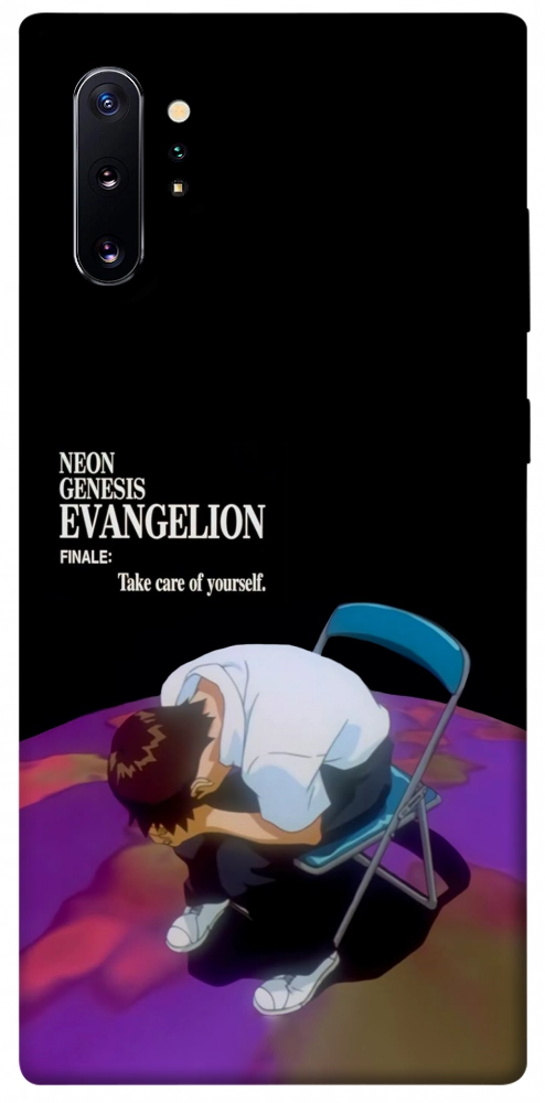 Чохол Shinji sitting in the dark для Galaxy Note 10+ (2019)