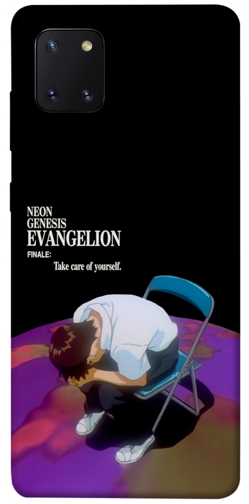 Чехол Shinji sitting in the dark для Galaxy Note 10 Lite (2020)