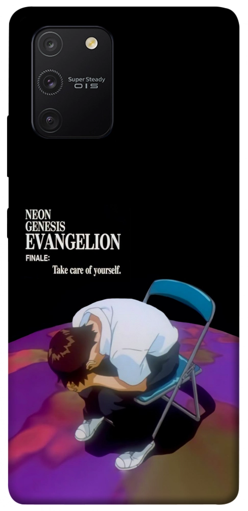 Чехол Shinji sitting in the dark для Galaxy S10 Lite (2020)