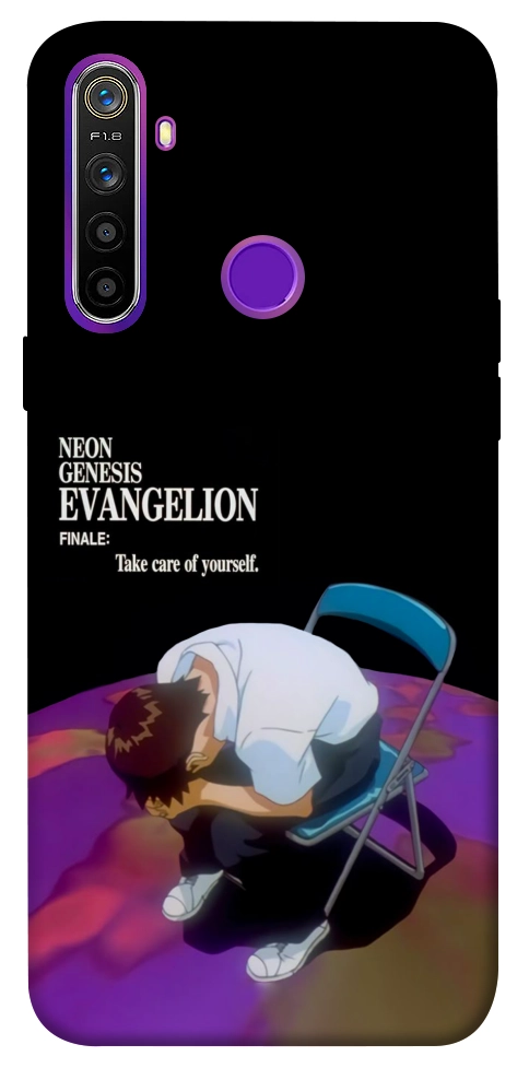 Чехол Shinji sitting in the dark для Realme 5