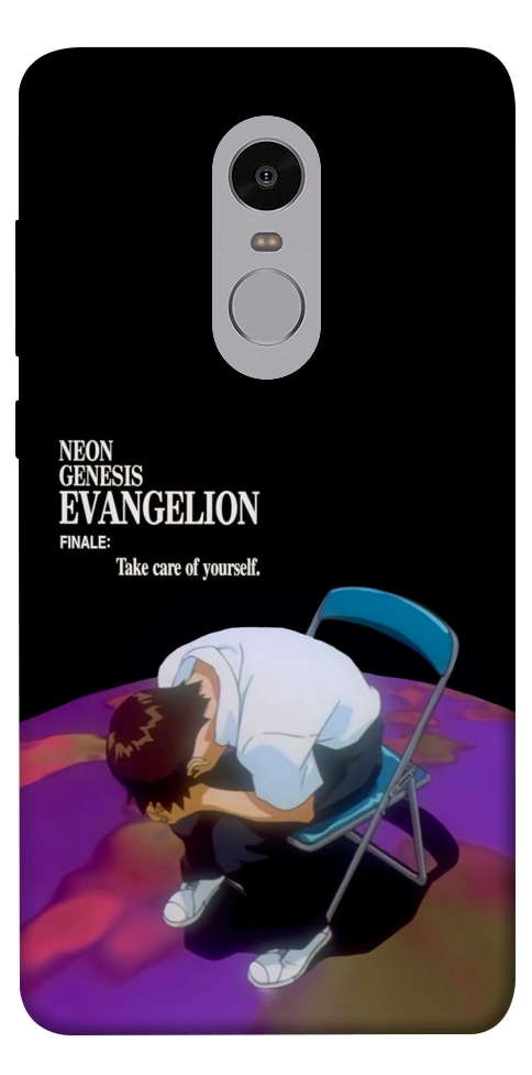 Чехол Shinji sitting in the dark для Xiaomi Redmi Note 4X