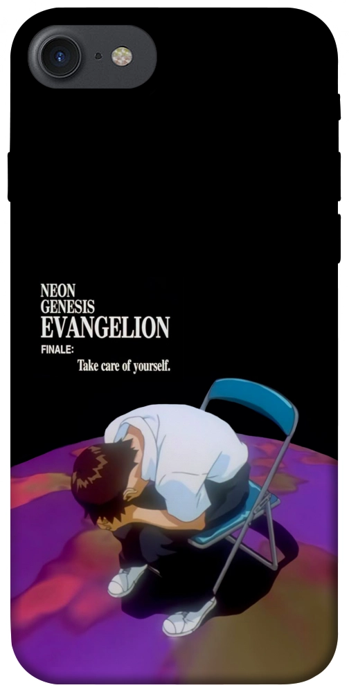Чехол Shinji sitting in the dark для iPhone 8