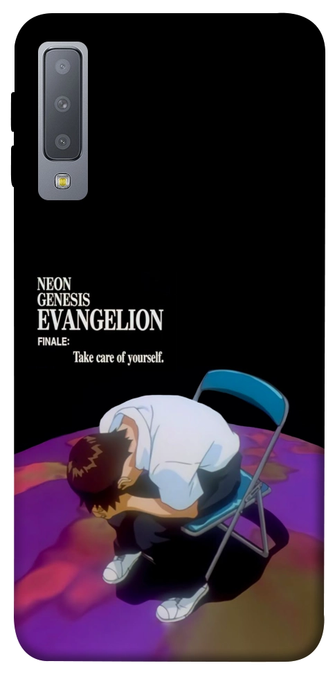 Чохол Shinji sitting in the dark для Galaxy A7 (2018)