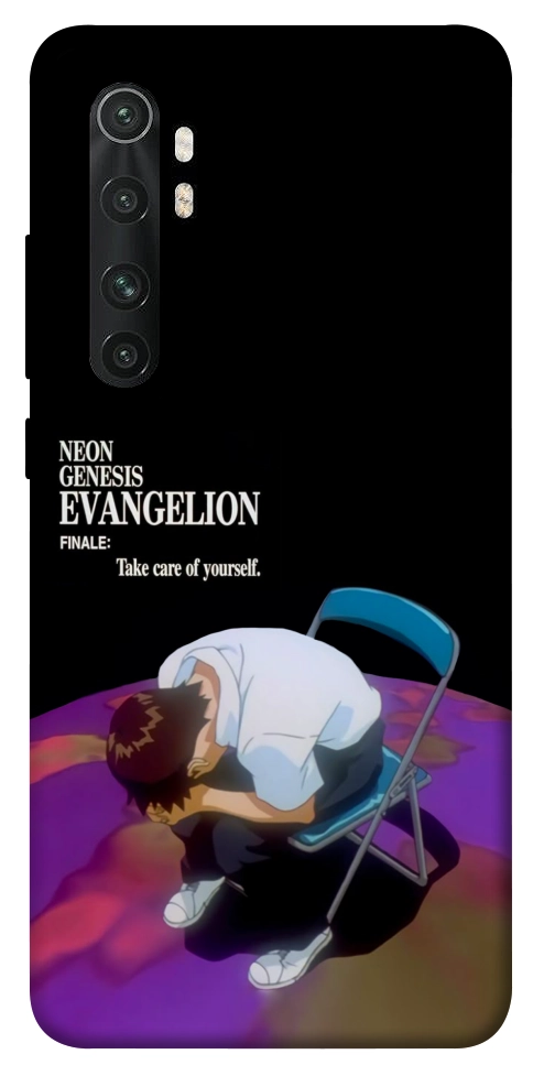 Чехол Shinji sitting in the dark для Xiaomi Mi Note 10 Lite