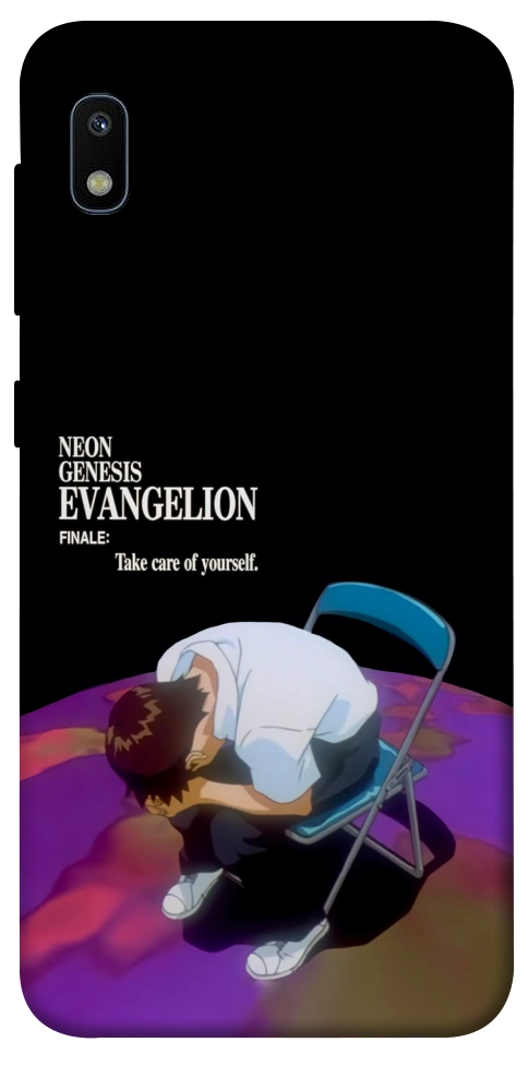 Чехол Shinji sitting in the dark для Galaxy A10 (A105F)
