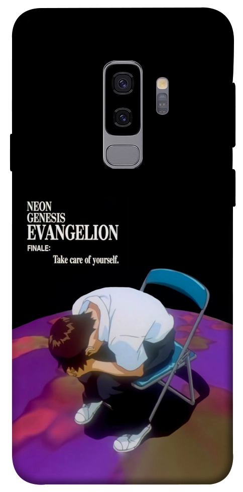 Чехол Shinji sitting in the dark для Galaxy S9+