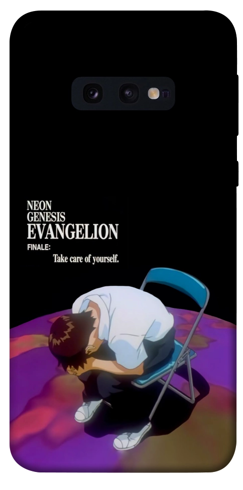 Чехол Shinji sitting in the dark для Galaxy S10e
