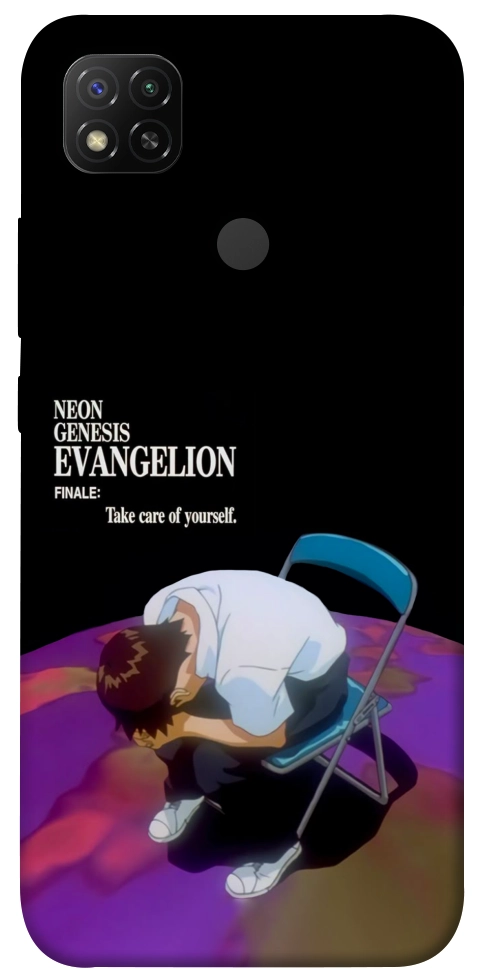 Чехол Shinji sitting in the dark для Xiaomi Redmi 9C
