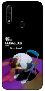 Чехол Shinji sitting in the dark для Oppo A31