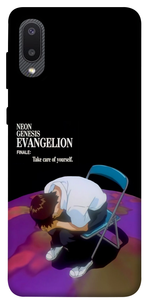 Чохол Shinji sitting in the dark для Galaxy A02