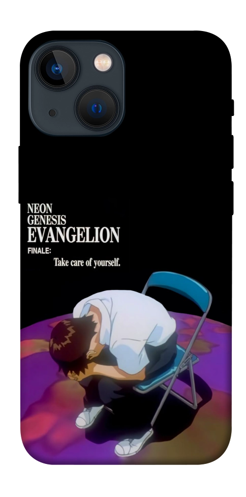 Чехол Shinji sitting in the dark для iPhone 13 mini