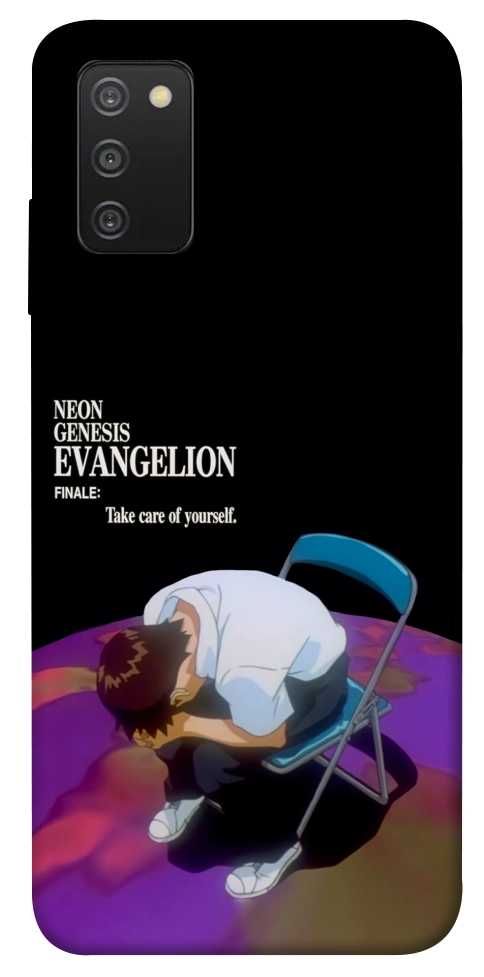 Чехол Shinji sitting in the dark для Galaxy A03s