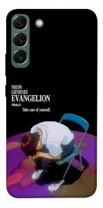 Чехол Shinji sitting in the dark для Galaxy S22+