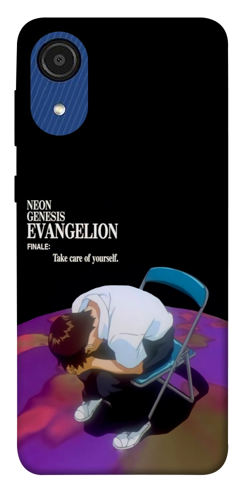 Чехол Shinji sitting in the dark для Galaxy A03 Core