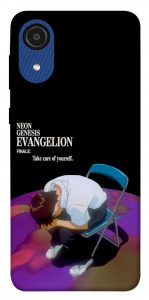 Чехол Shinji sitting in the dark для Galaxy A03 Core