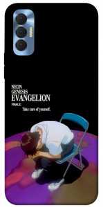 Чохол Shinji sitting in the dark для TECNO Spark 8P