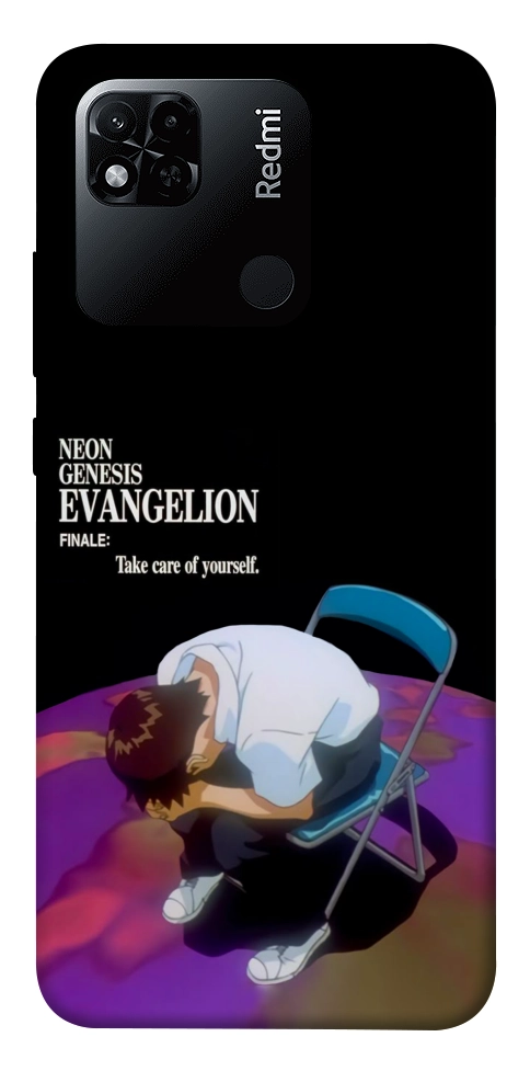Чехол Shinji sitting in the dark для Xiaomi Redmi 10A