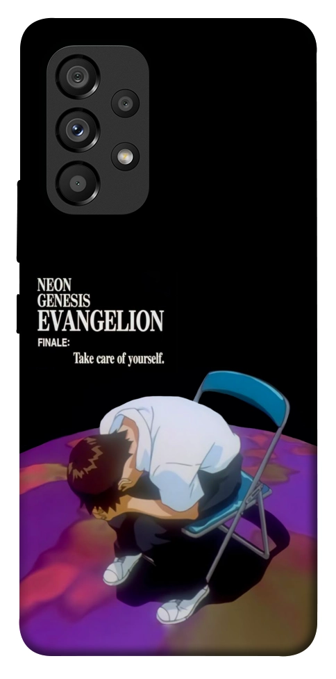 Чехол Shinji sitting in the dark для Galaxy A53
