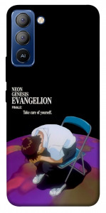 Чехол Shinji sitting in the dark для TECNO Pop 5 Pro