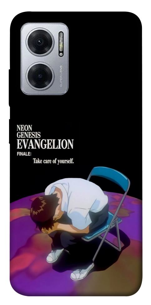 Чехол Shinji sitting in the dark для Xiaomi Redmi Note 11E