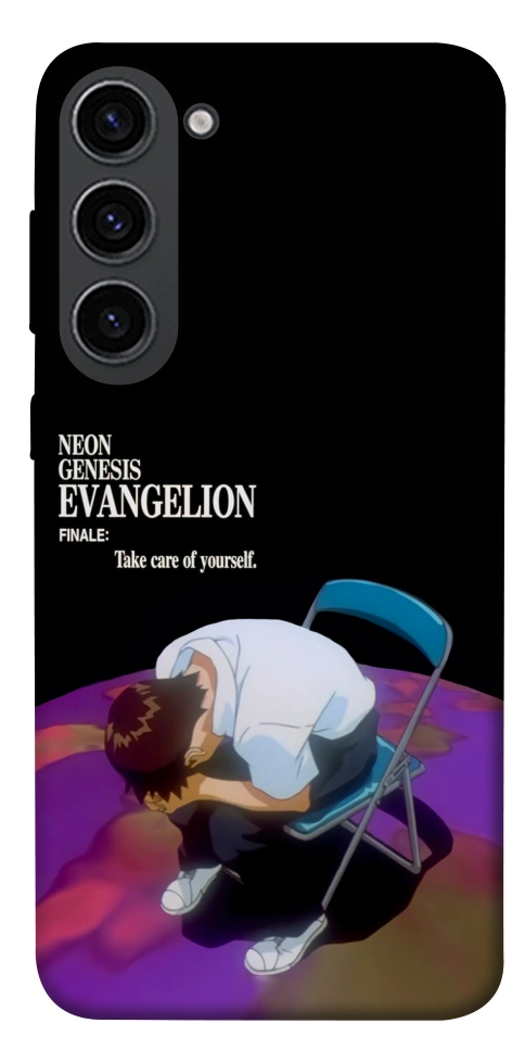 Чехол Shinji sitting in the dark для Galaxy S23
