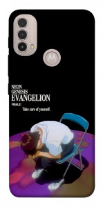Чохол Shinji sitting in the dark для Motorola Moto E40