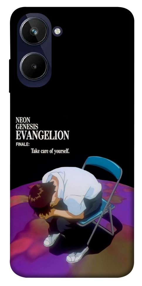 Чехол Shinji sitting in the dark для Realme 10 4G