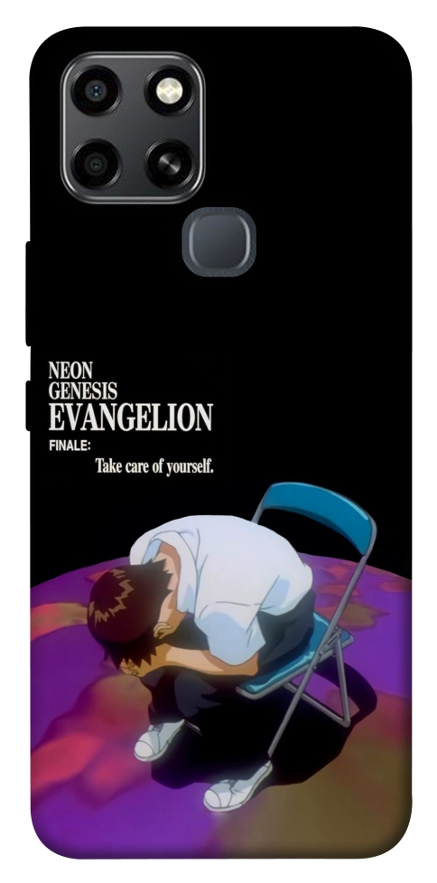 Чохол Shinji sitting in the dark для Infinix Smart 6