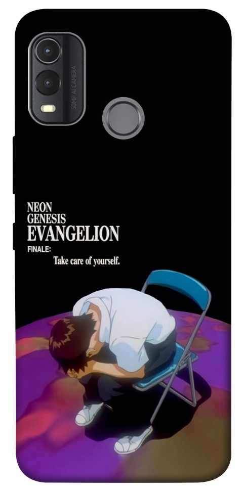 Чехол Shinji sitting in the dark для Nokia G11 Plus