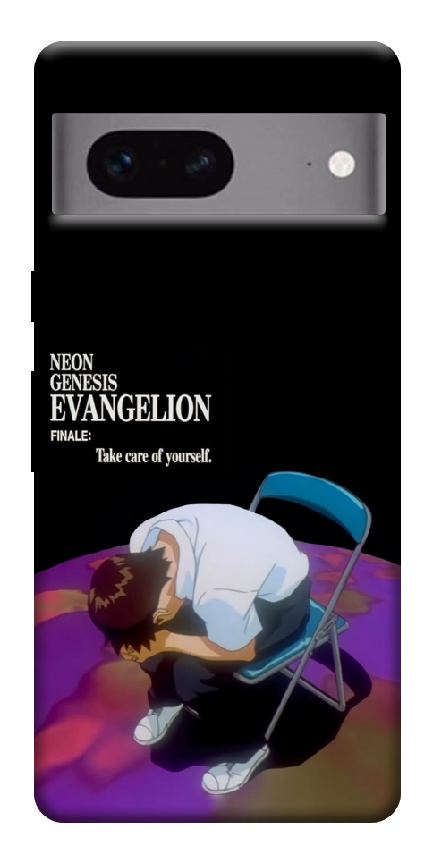 Чехол Shinji sitting in the dark для Google Pixel 7