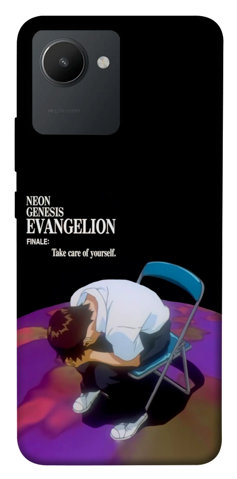 Чехол Shinji sitting in the dark для Realme C30s